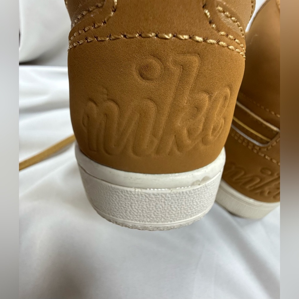 Nike Women’s High-Top Sneakers Tan/Brown - Picture 7 of 10
